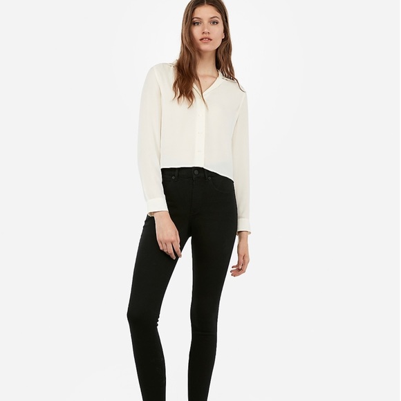 SALE❤️LN HIGH RISE ANKLE LEGGING EXPRESS JEANS. - Picture 2 of 4